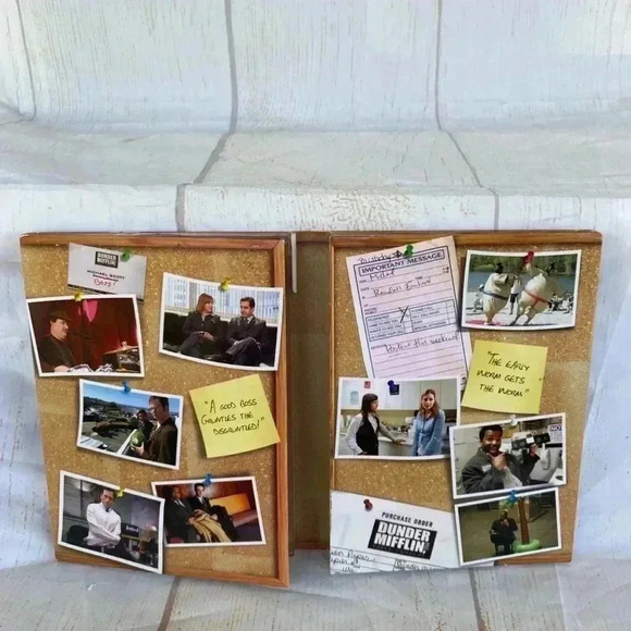 NBC The Office Fan Gift Bundle Theme Song Mug, Stapler Perpetual Calendar DVDs - Picture 10 of 11